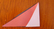 triángulo, no simetría