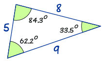 5,8,9 triángulo