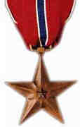 Medalla en forma de estrella