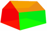 prisma irregular pentagonal 