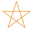 polígono estrella