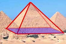Pirámide marcada