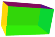 prisma de base cuadrada