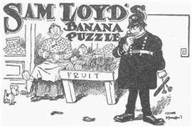 El Puzzle de las Bananas de Sam Loyd